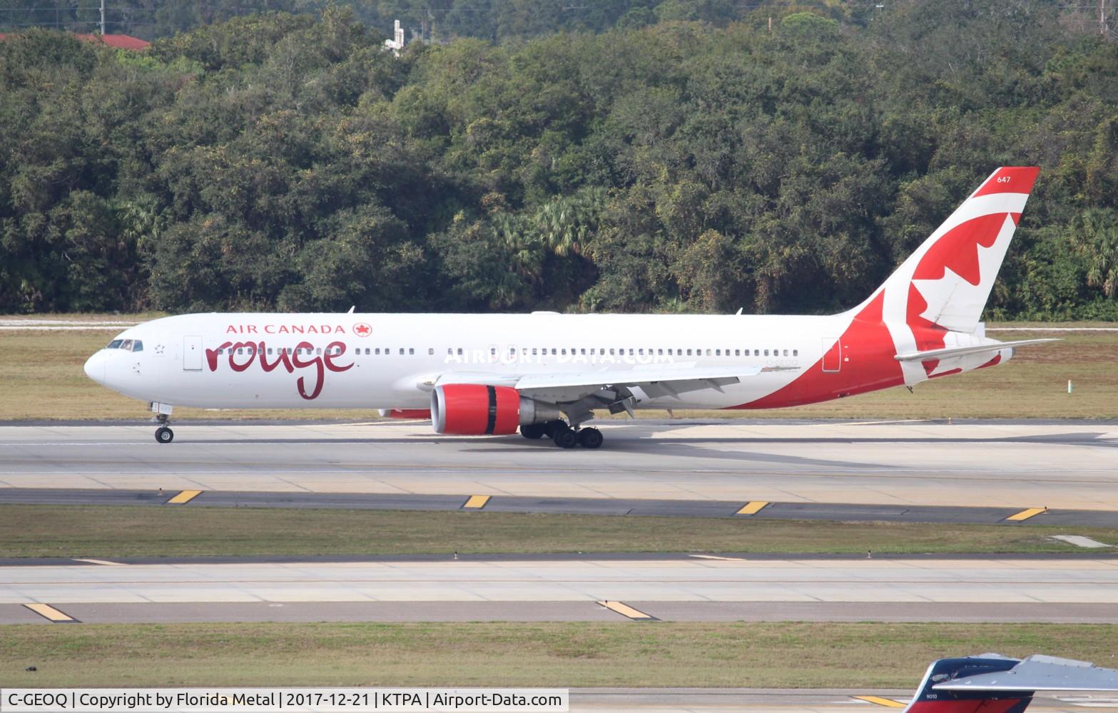 C-GEOQ, 1999 Boeing 767-375/ER C/N 30112, Rouge 763 zx TPA