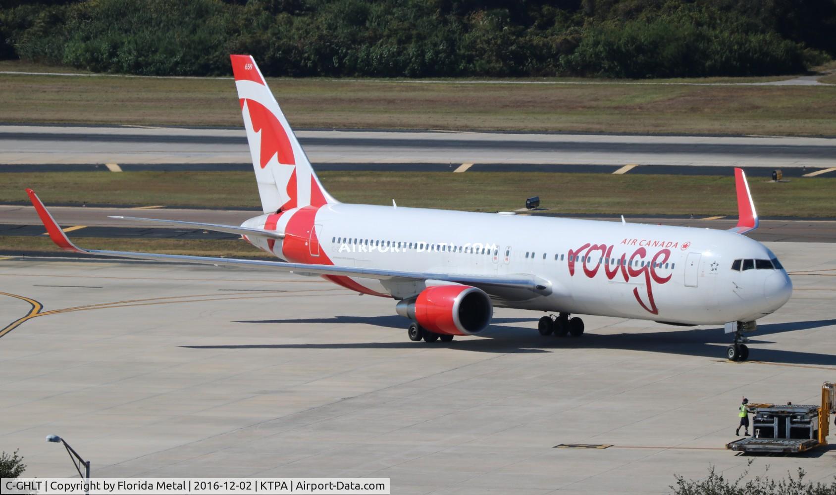 C-GHLT, 2001 Boeing 767-333 C/N 30850, Rouge 763 zx TPA