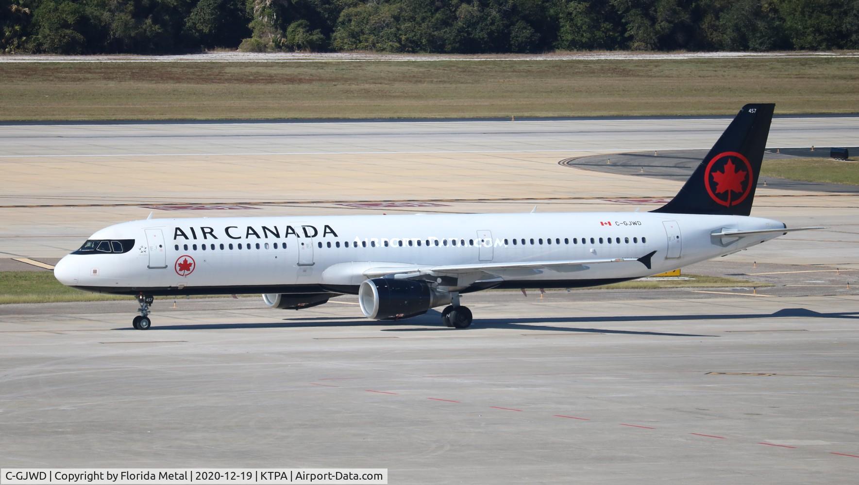 C-GJWD, 2002 Airbus A321-211 C/N 1748, ACA A321 zx TPA