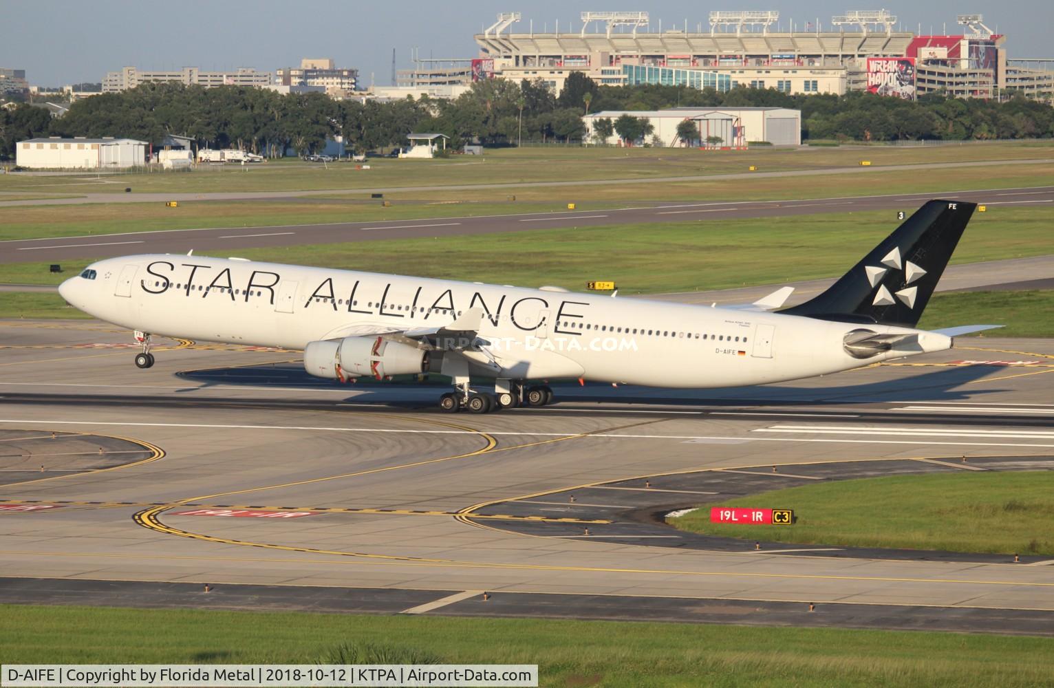 D-AIFE, 2001 Airbus A340-313X C/N 434, DLH A343 zx TPA 1R