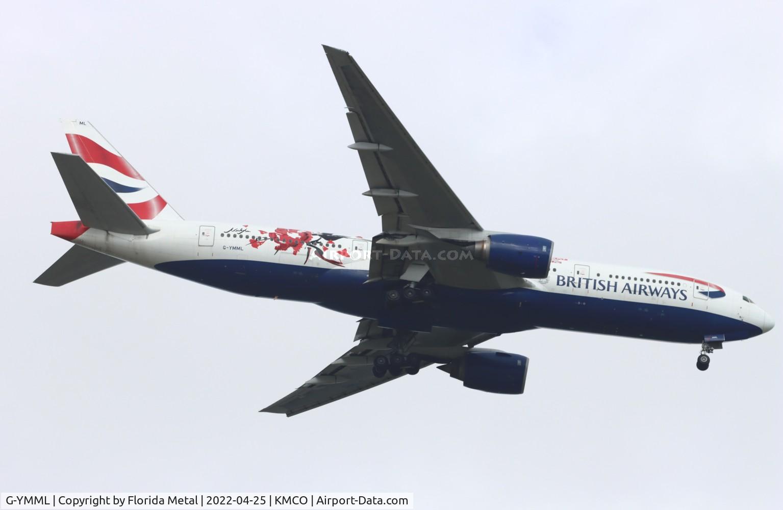 G-YMML, 2001 Boeing 777-236/ER C/N 30313, BAW 772 zx LGW-MCO
