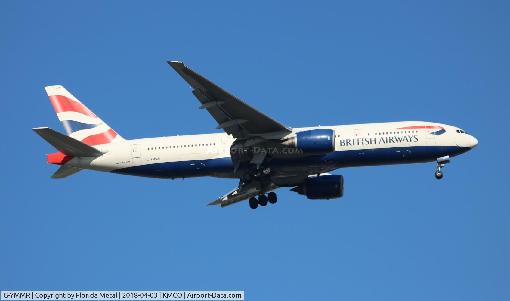 G-YMMR, 2008 Boeing 777-236 C/N 36516, BAW 772 zx LHR-MCO
