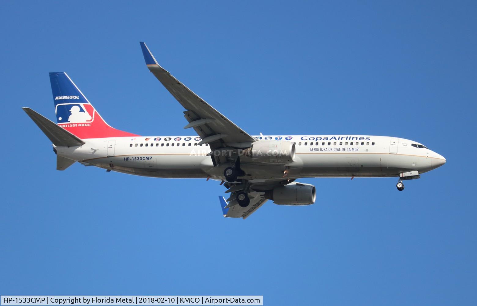 HP-1533CMP, 2007 Boeing 737-8V3 C/N 35067, CMP 738 MLB zx PTY-MCO