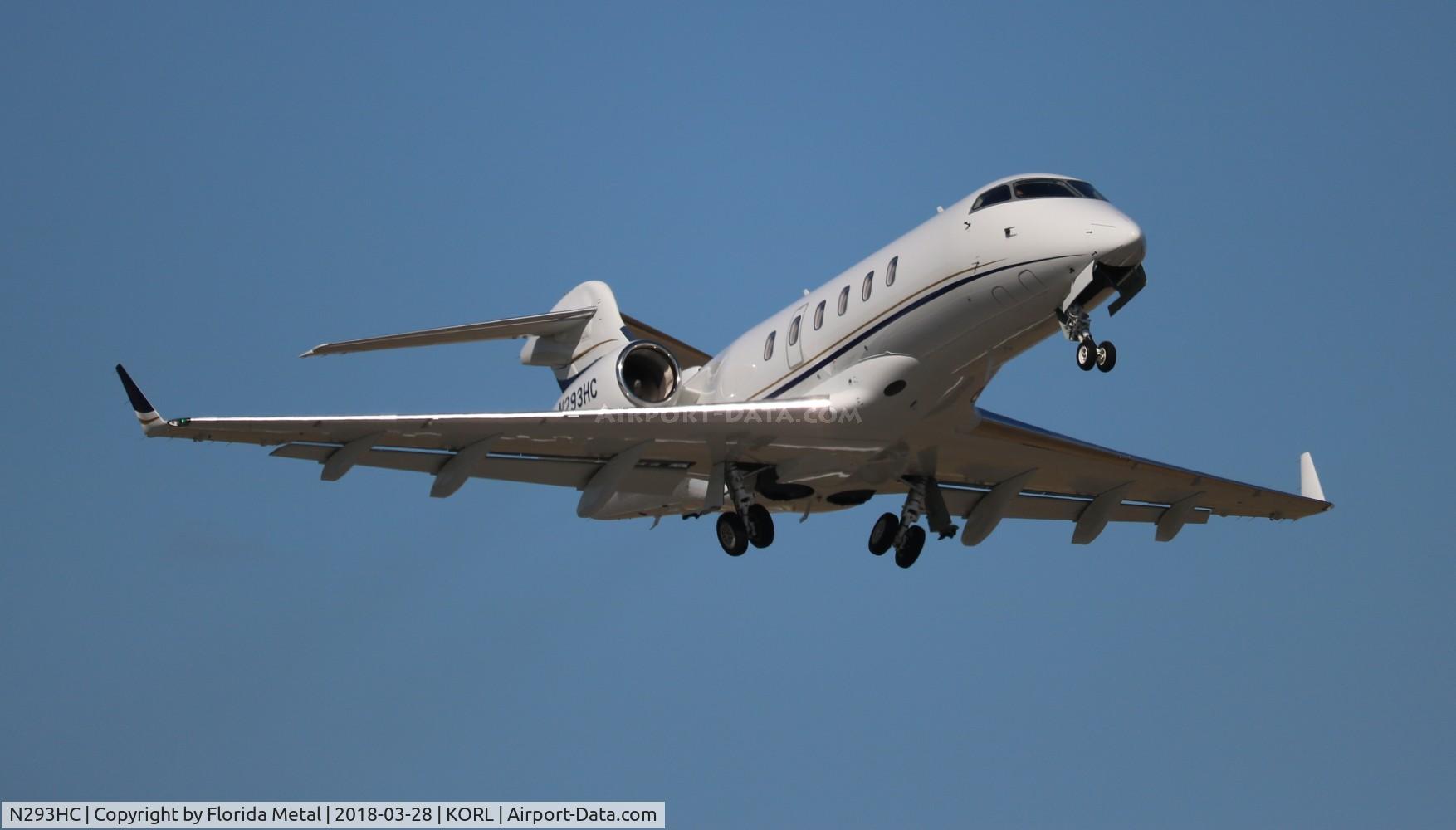 N293HC, 2011 Bombardier Challenger 300 (BD-100-1A10) C/N 20330, Challenger 300 zx