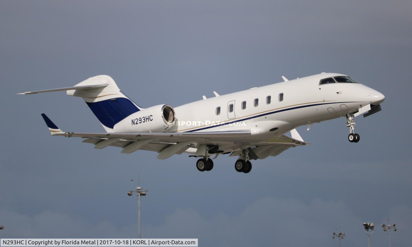 N293HC, 2011 Bombardier Challenger 300 (BD-100-1A10) C/N 20330, Challenger 300 zx