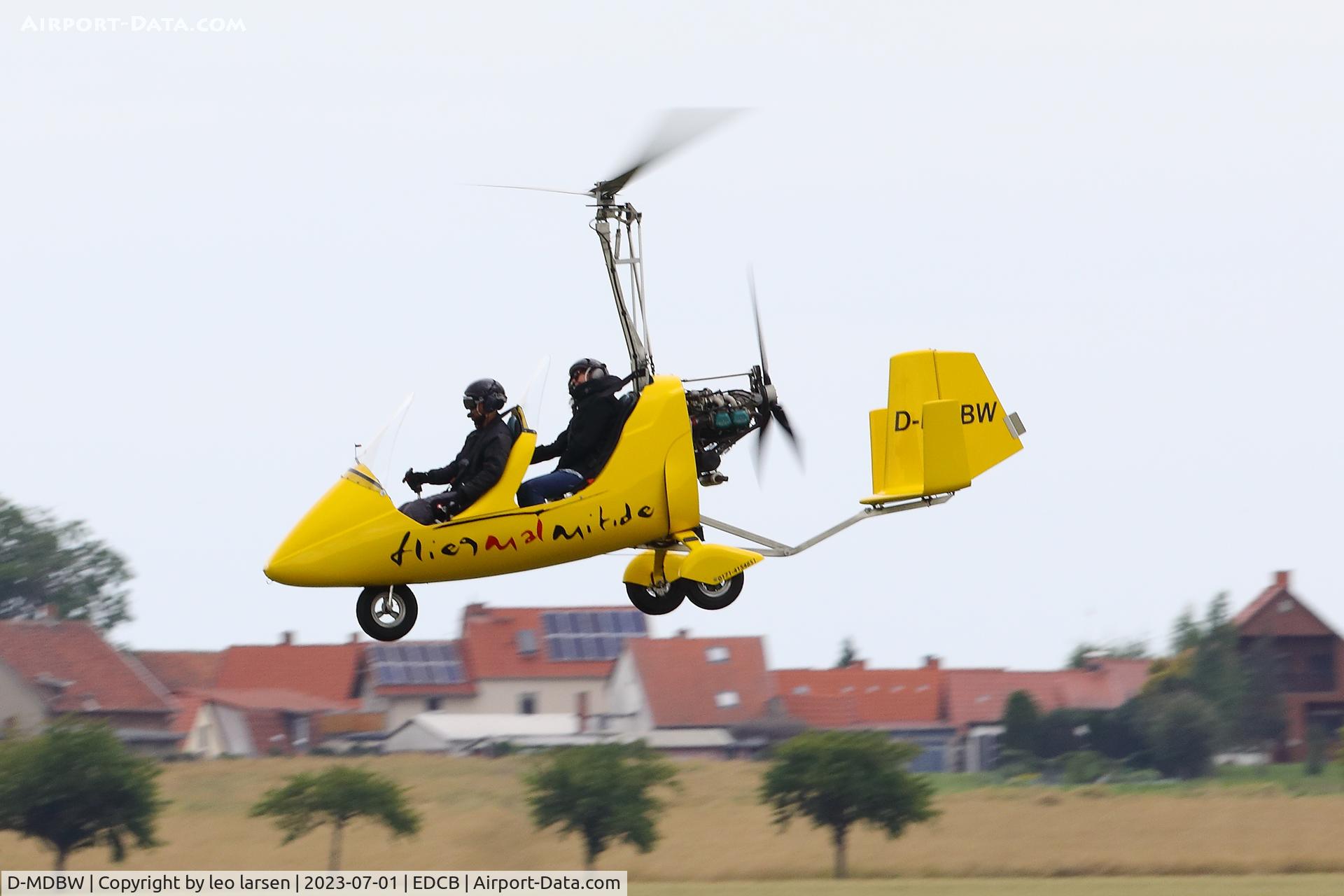 D-MDBW, AutoGyro MT-03 C/N Not found D-MDBW, Ballenstedt 1.7.2023