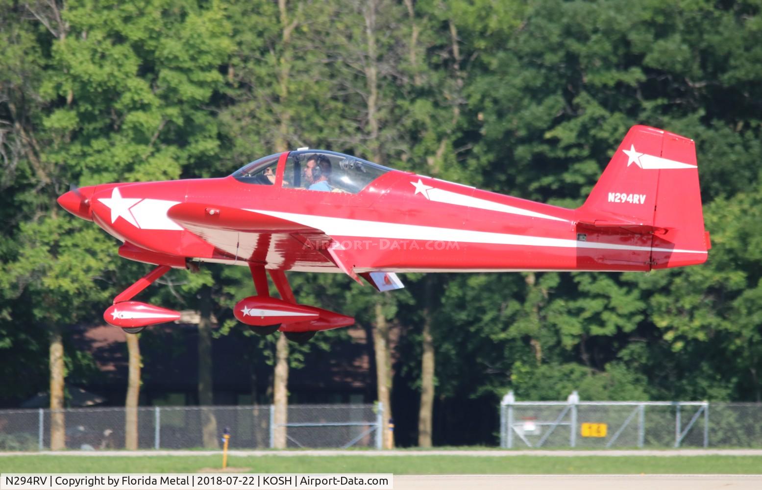 N294RV, 1994 Vans RV-6A C/N 22485, RV-6A zx