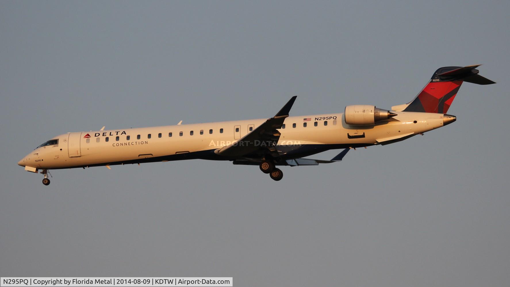 N295PQ, 2013 Bombardier CRJ-900 (CL-600-2D24) C/N 15295, END/DAL CR9 zx DTW