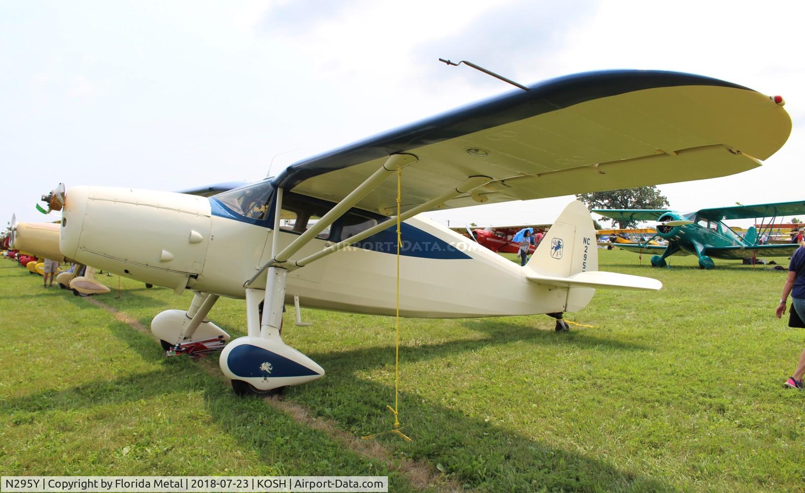 N295Y, 1940 Fairchild 24W-41A C/N W40-102, Fairchild 24W zx