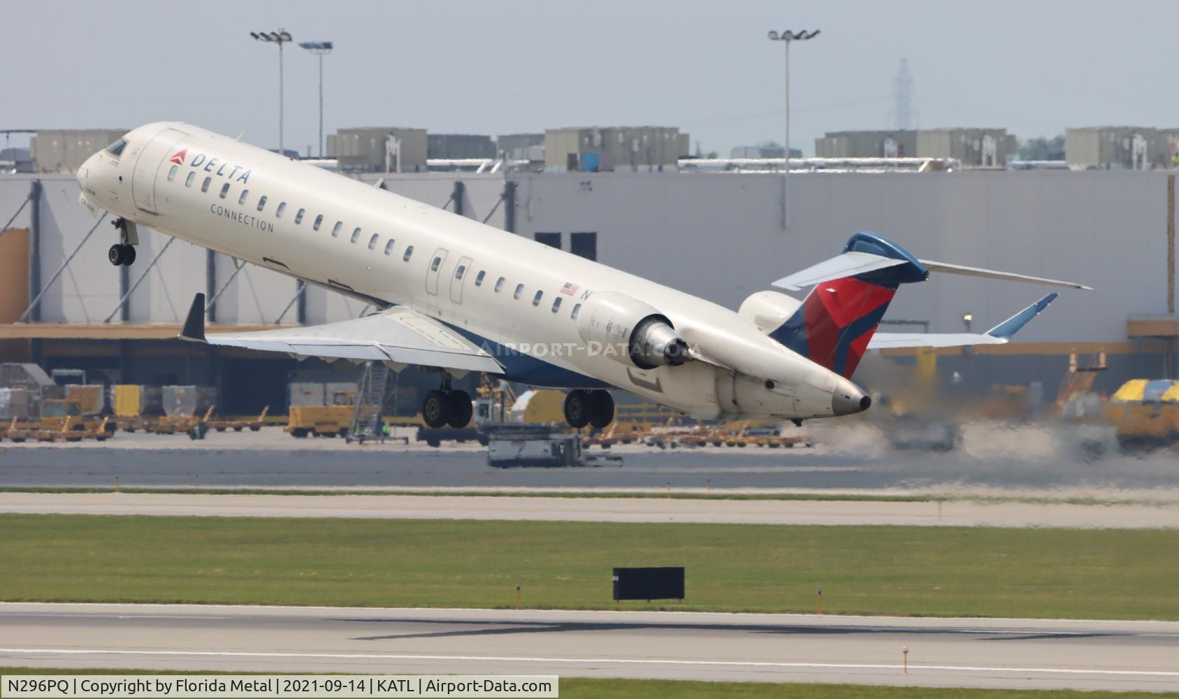 N296PQ, 2013 Bombardier CRJ-900 (CL-600-2D24) C/N 15296, END/DAL CR9 zx ATL Ren