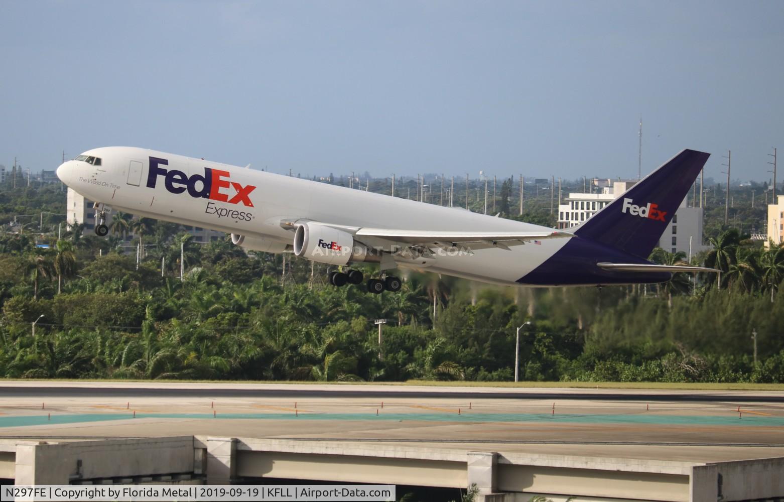 N297FE, 2012 Boeing 767-32LF/ER C/N 41068, FedEx 767-300F zx FLL-MEM