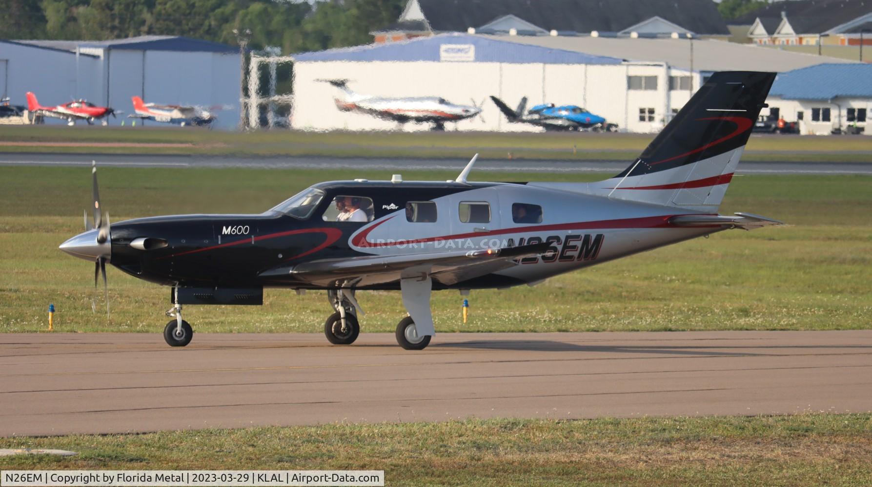 N26EM, 2018 Piper PA-46-600TP (M600) C/N 4698081, M600 zx