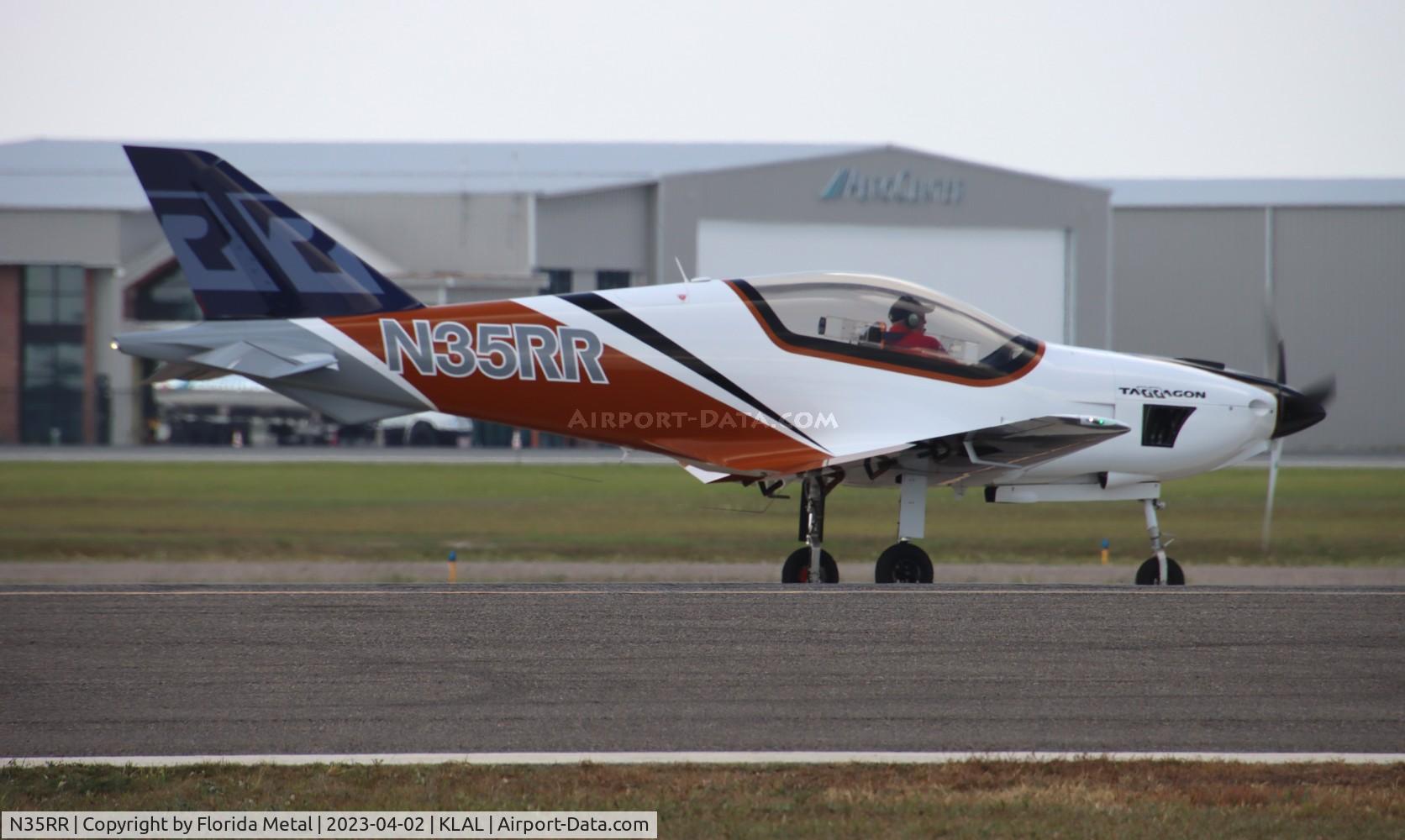 N35RR, 2022 ROBERT G ELVES TARRAGON (TARR) C/N T202107028, Pelegrin Tarragon zx
