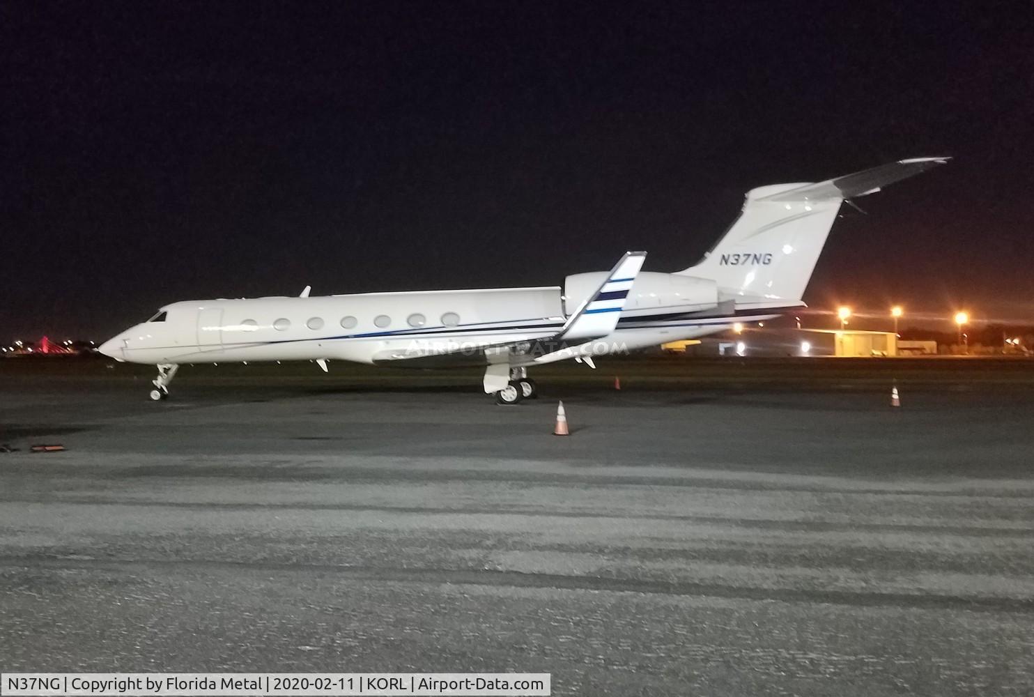 N37NG, 2018 Gulfstream Aerospace GV-SP (G550) C/N 5580, ORL zx