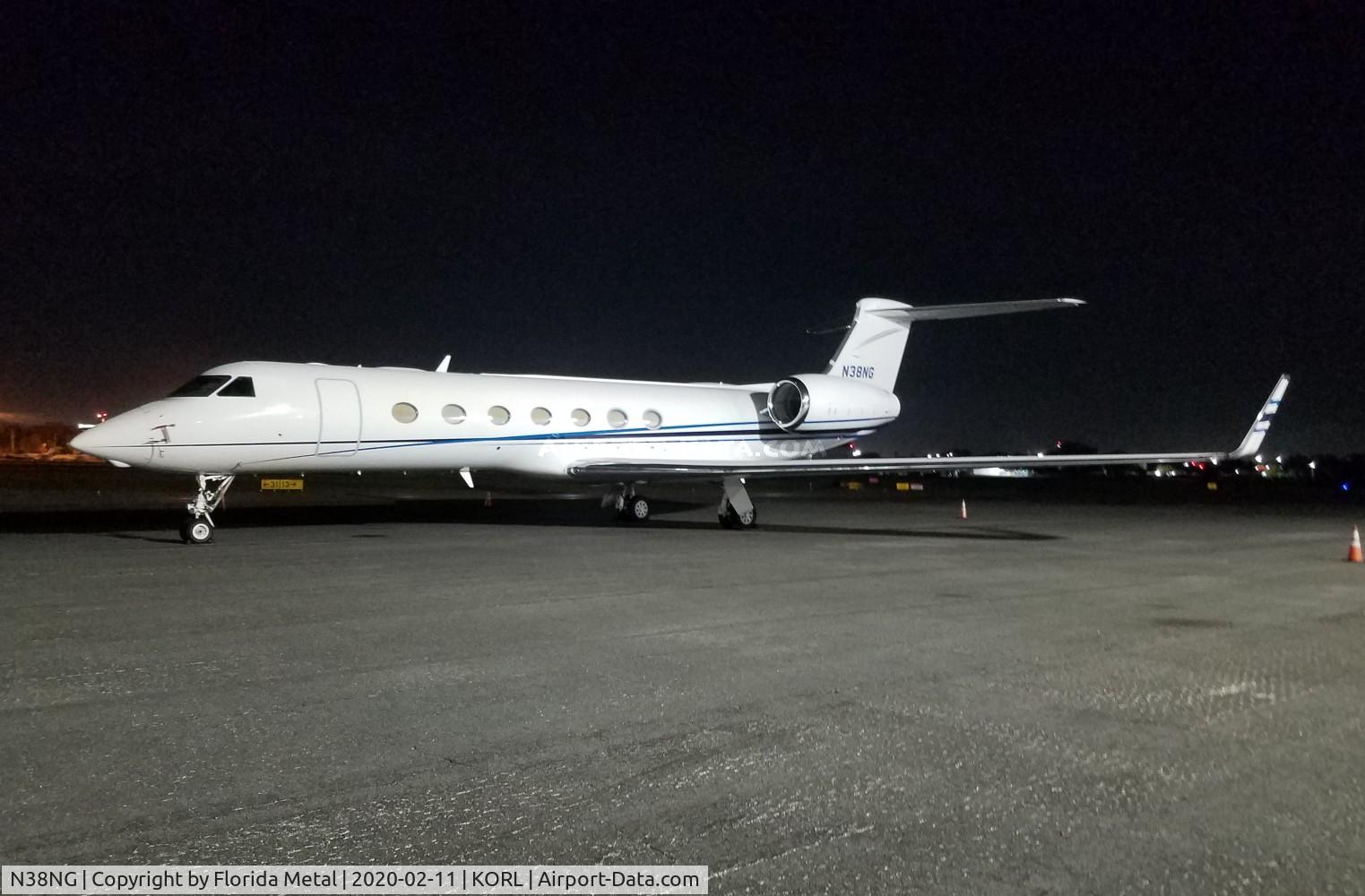 N38NG, 2015 Gulfstream Aerospace GV-SP (G550) C/N 5527, ORL zx