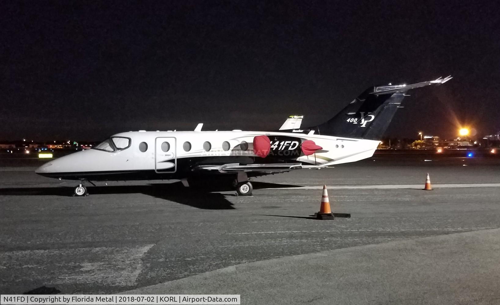 N41FD, 2000 Raytheon Aircraft Company 400A C/N RK-288, Beech 400 zx