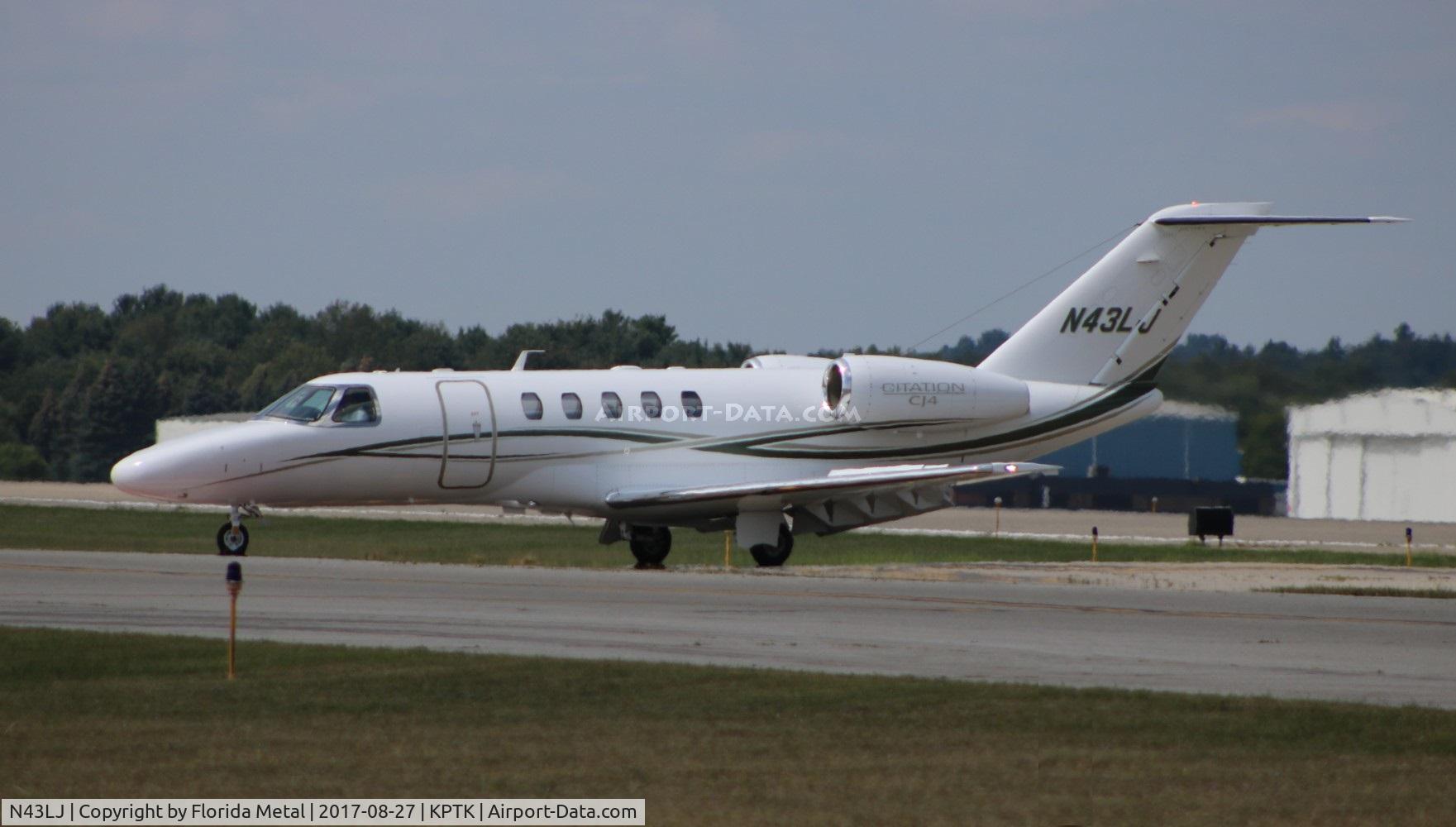 N43LJ, 2011 Cessna 525C Citation CJ4 CitationJet CJ4 C/N 525C0064, C525C zx