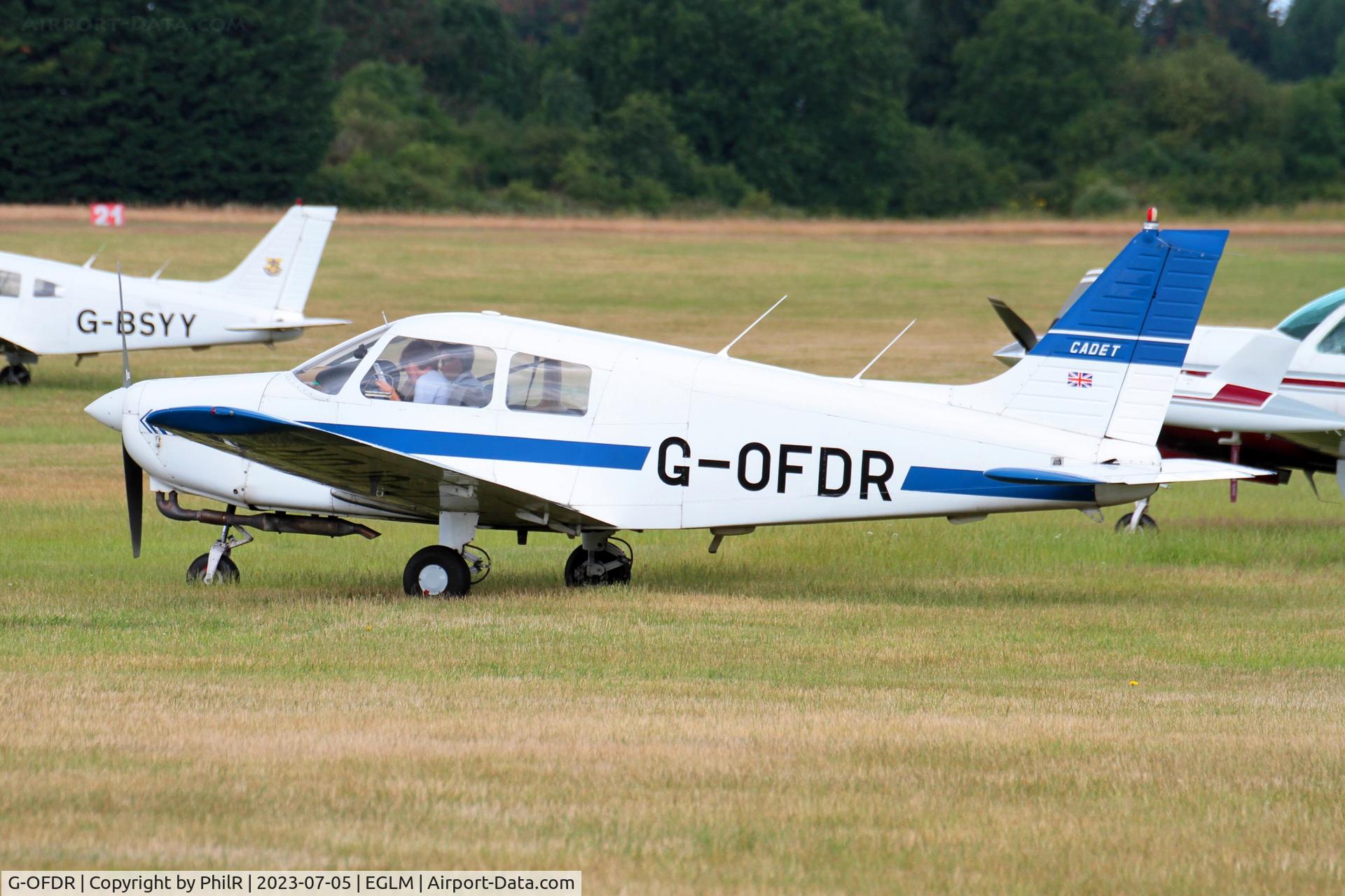 G-OFDR, 1989 Piper PA-28-161 Cadet C/N 2841286, G-OFDR 1989 Piper PA-28 Cadet White Waltham