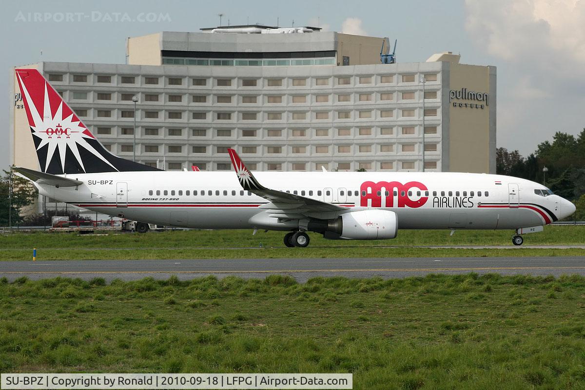 SU-BPZ, 2007 Boeing 737-86N C/N 35213, at cdg