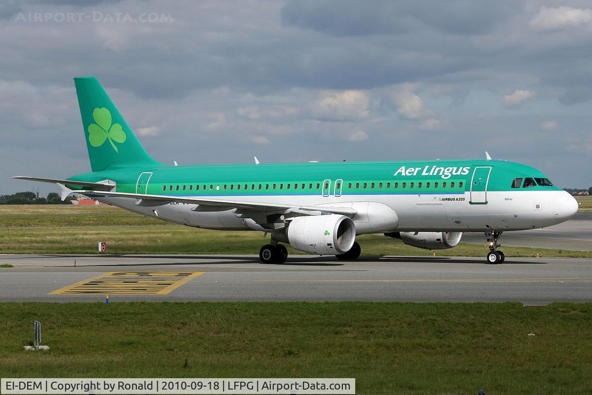 EI-DEM, 2005 Airbus A320-214 C/N 2411, at cdg