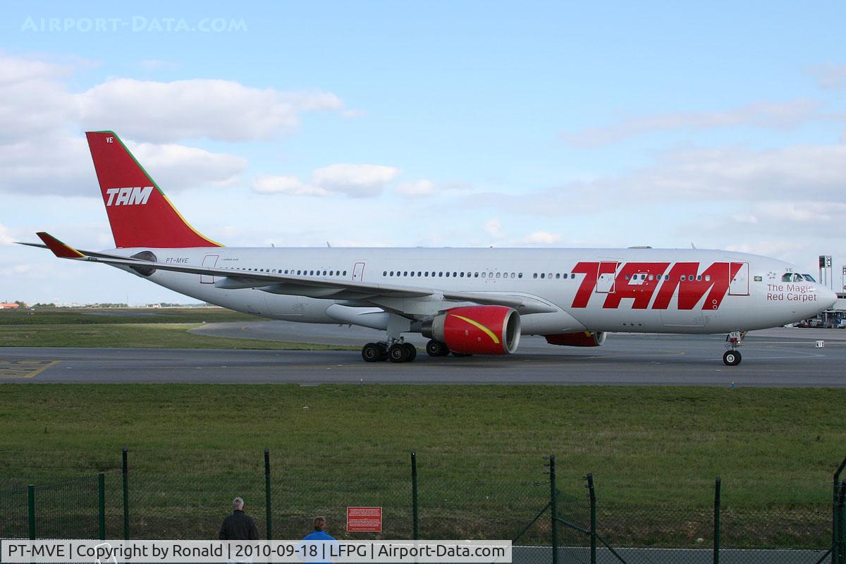 PT-MVE, 2000 Airbus A330-223 C/N 361, at cdg