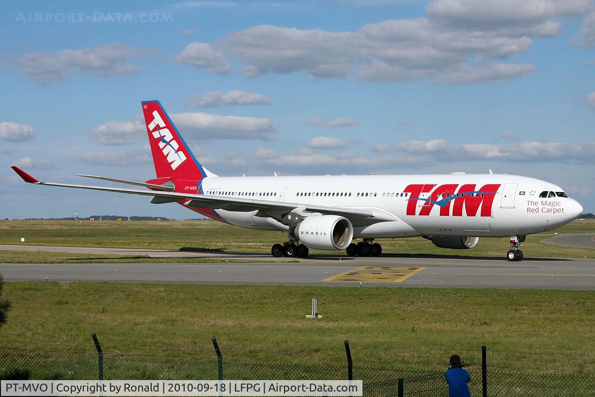PT-MVO, 2008 Airbus A330-223 C/N 0949, at cdg