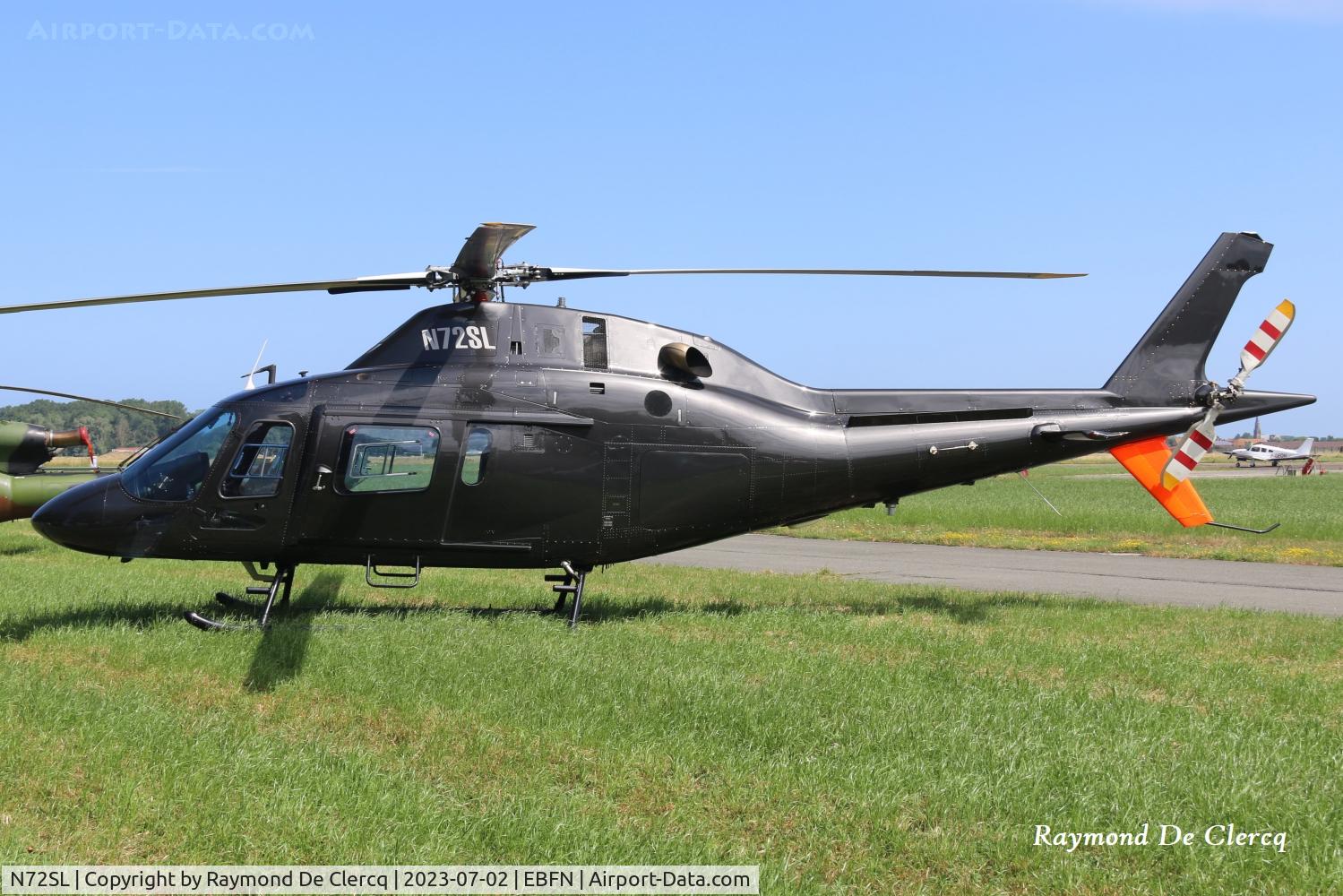 N72SL, 2005 Agusta A-119 C/N 14501, Rotor World 2023 at Koksijde.