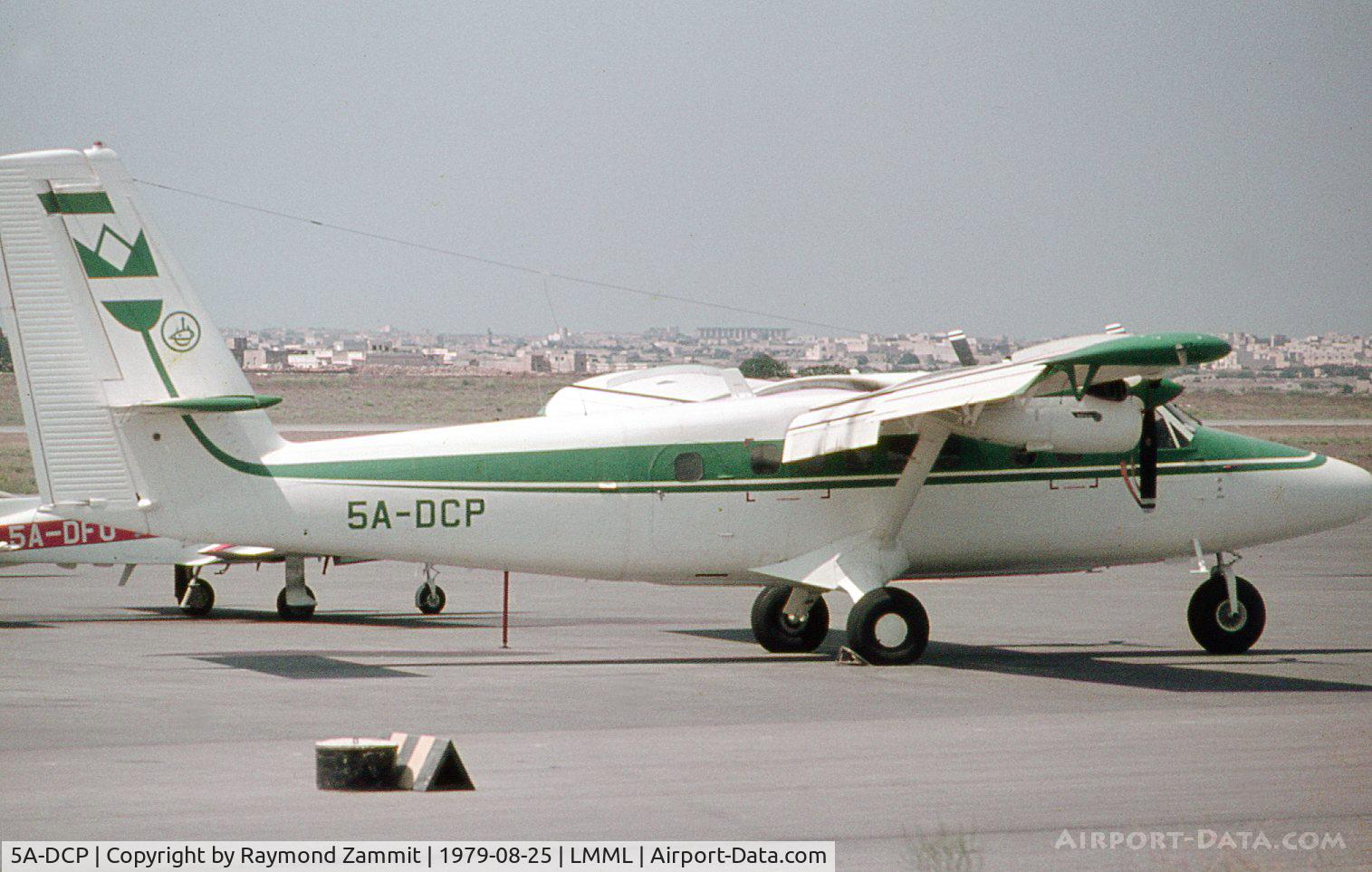 5A-DCP, 1979 De Havilland Canada DHC-6-300 Twin Otter C/N 605, DE Havilland Canada DHC-6 Twin Otter 5A-DCP Libyan Government