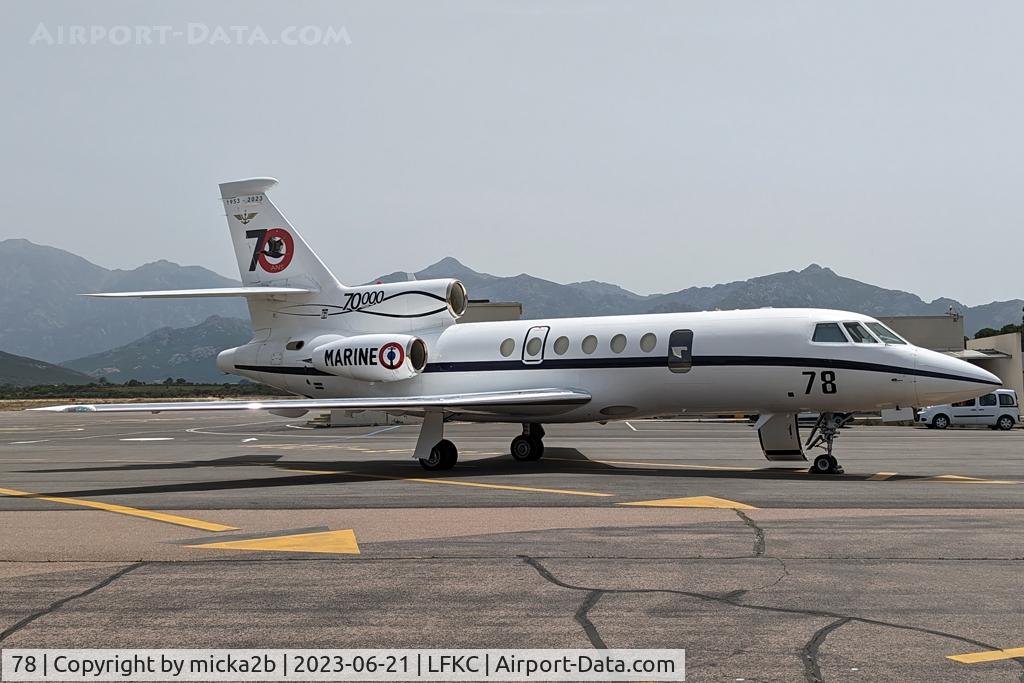 78, Dassault Falcon 50MS C/N 78, New patch 