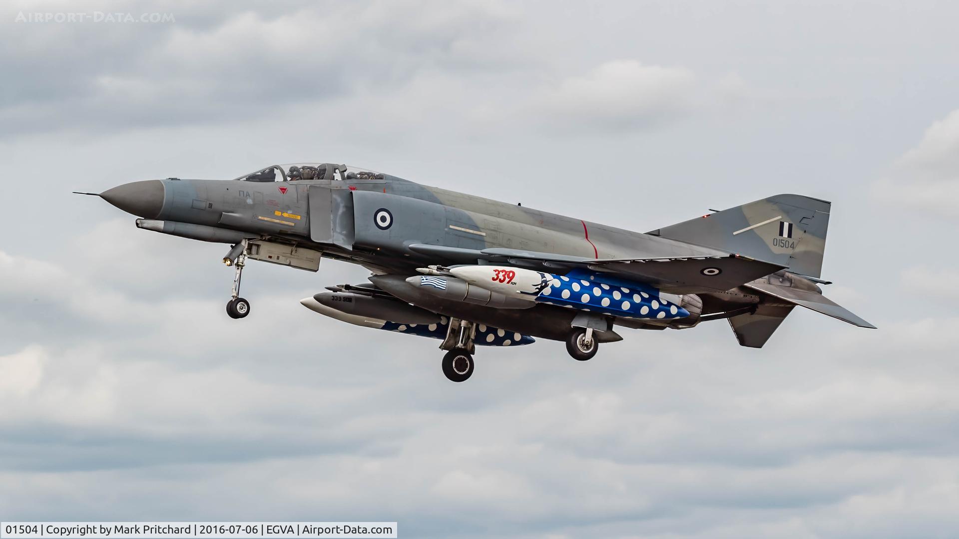01504, 1974 McDonnell Douglas F-4E AUP Phantom II C/N 4455, RIAT 2016