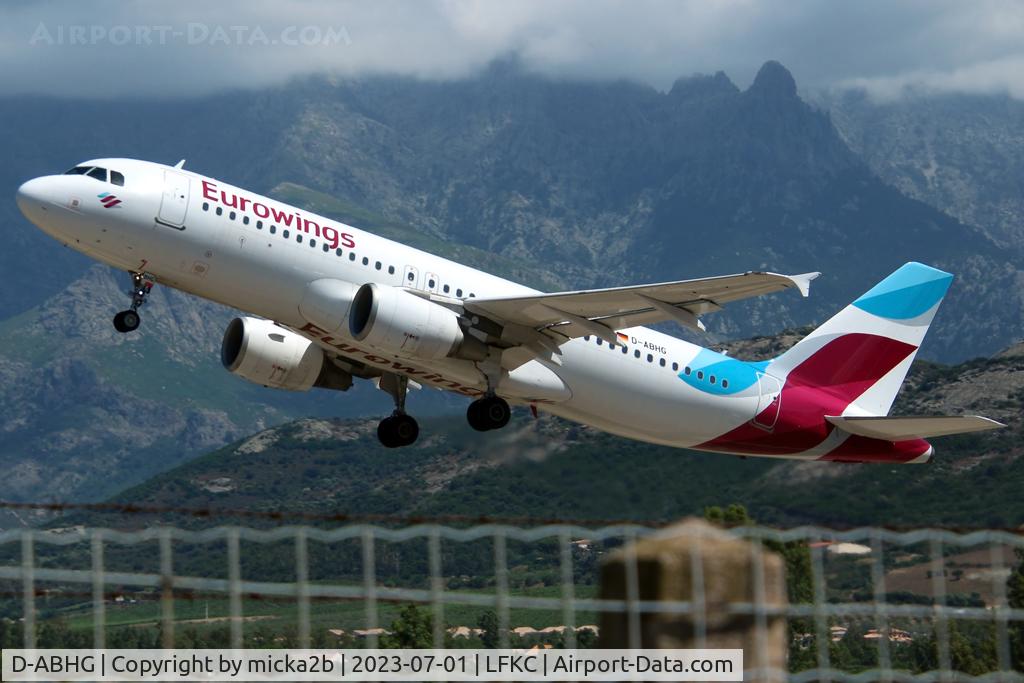 D-ABHG, 2006 Airbus A320-214 C/N 2867, Take off