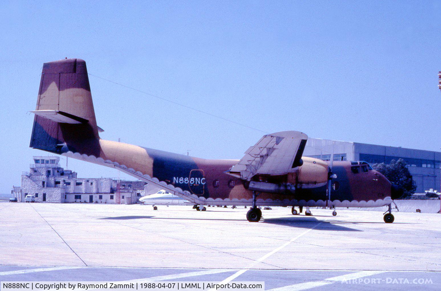 N888NC, 1962 De Havilland Canada DHC-4A Caribou C/N 58, De Havilland Canada DHC-4A Caribou N888NC New Cal Aviation (Ex US & Spanish Air Force)