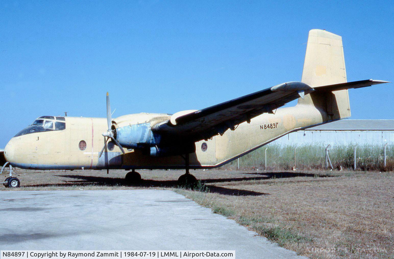N84897, De Havilland Canada DHC-4A Caribou C/N 283, De Havilland Canada DHC-4A Caribou N84897 (Ex Abu Dhabi Army)