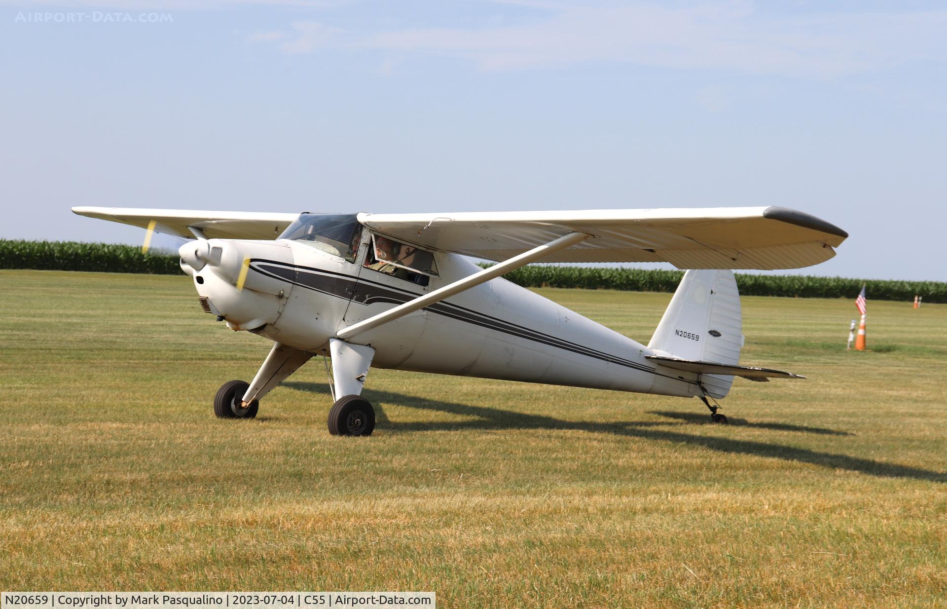 N20659, 1938 Luscombe 8A C/N 822, Luscombe 8A