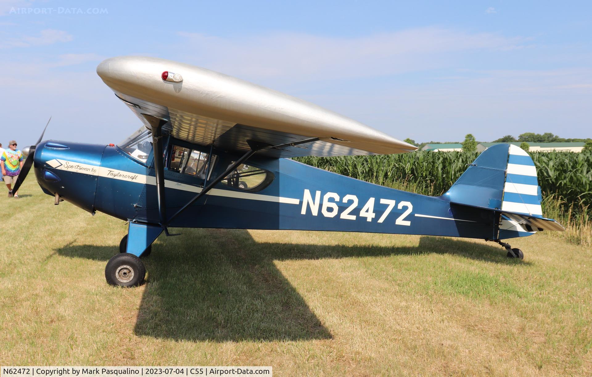 N62472, 1975 Taylorcraft F-19 Sportsman C/N F-035, Taylorcraft F-19