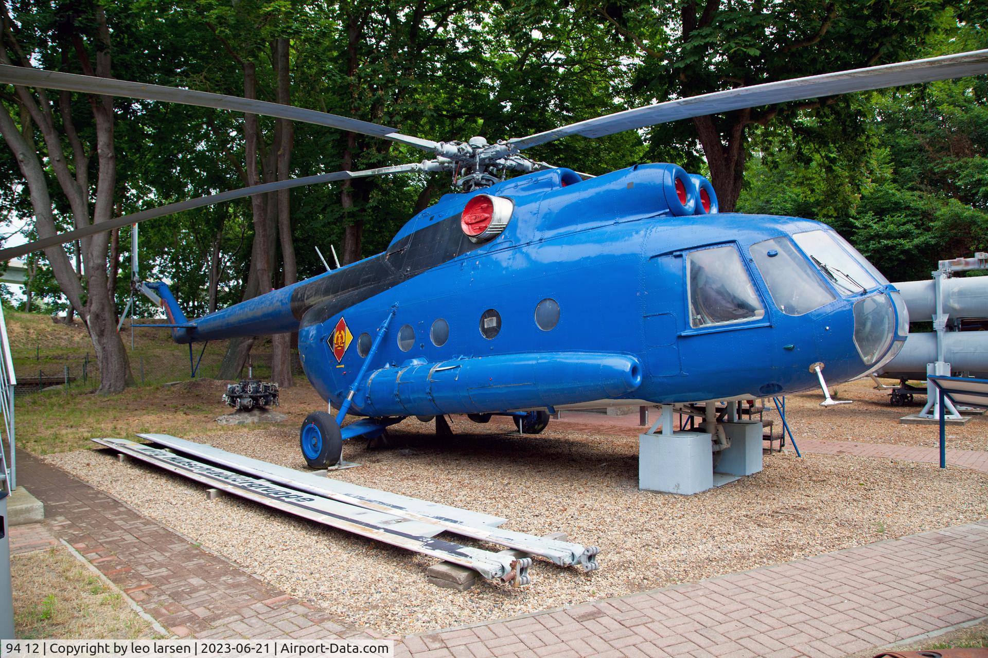 94 12, 1977 Mil Mi-8TB C/N 10574, Stralsund Marine Museum 21.6.2023