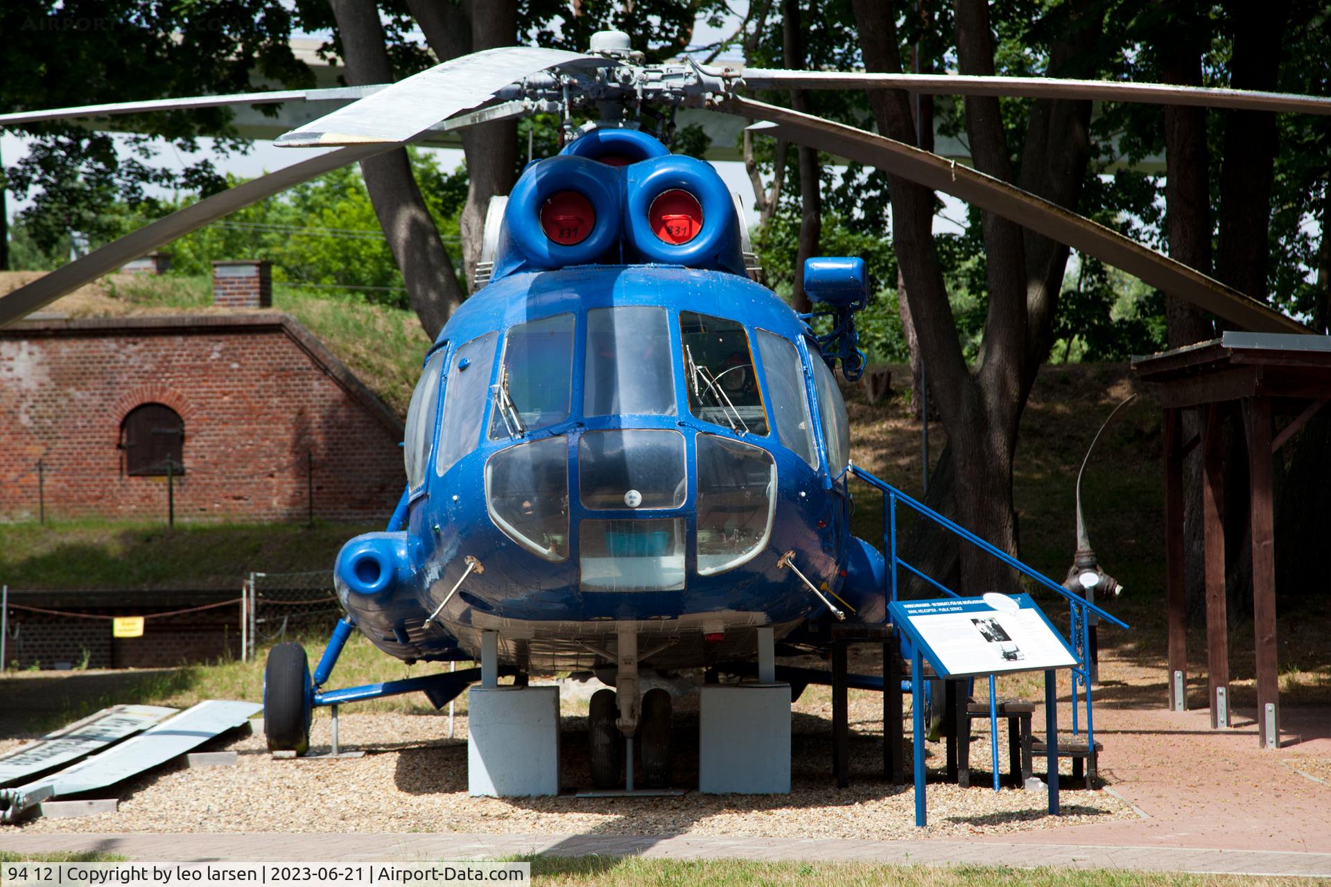 94 12, 1977 Mil Mi-8TB C/N 10574, Stralsund Marine Museum  ex 831 21.6.2023