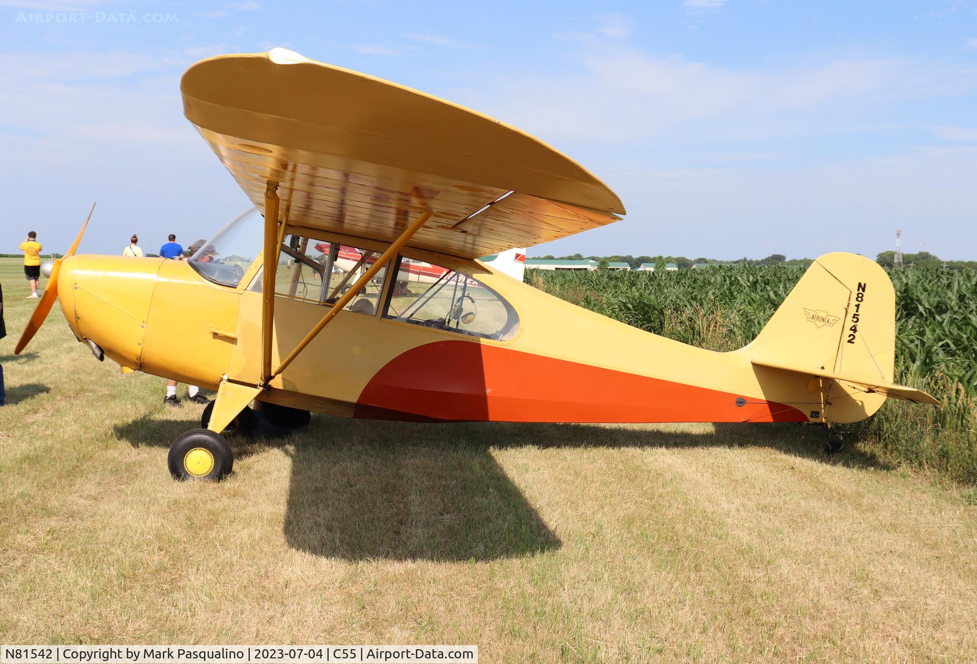 N81542, 1945 Aeronca 7AC Champion C/N 7AC-161, Aeronca 7AC