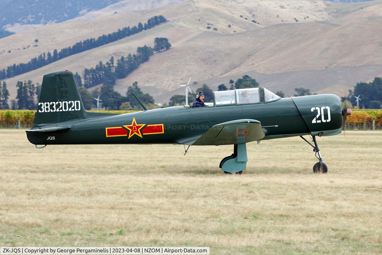 ZK-JQS, Nanchang CJ-6 C/N 3832020, Classic Fighters Airshow 2023.