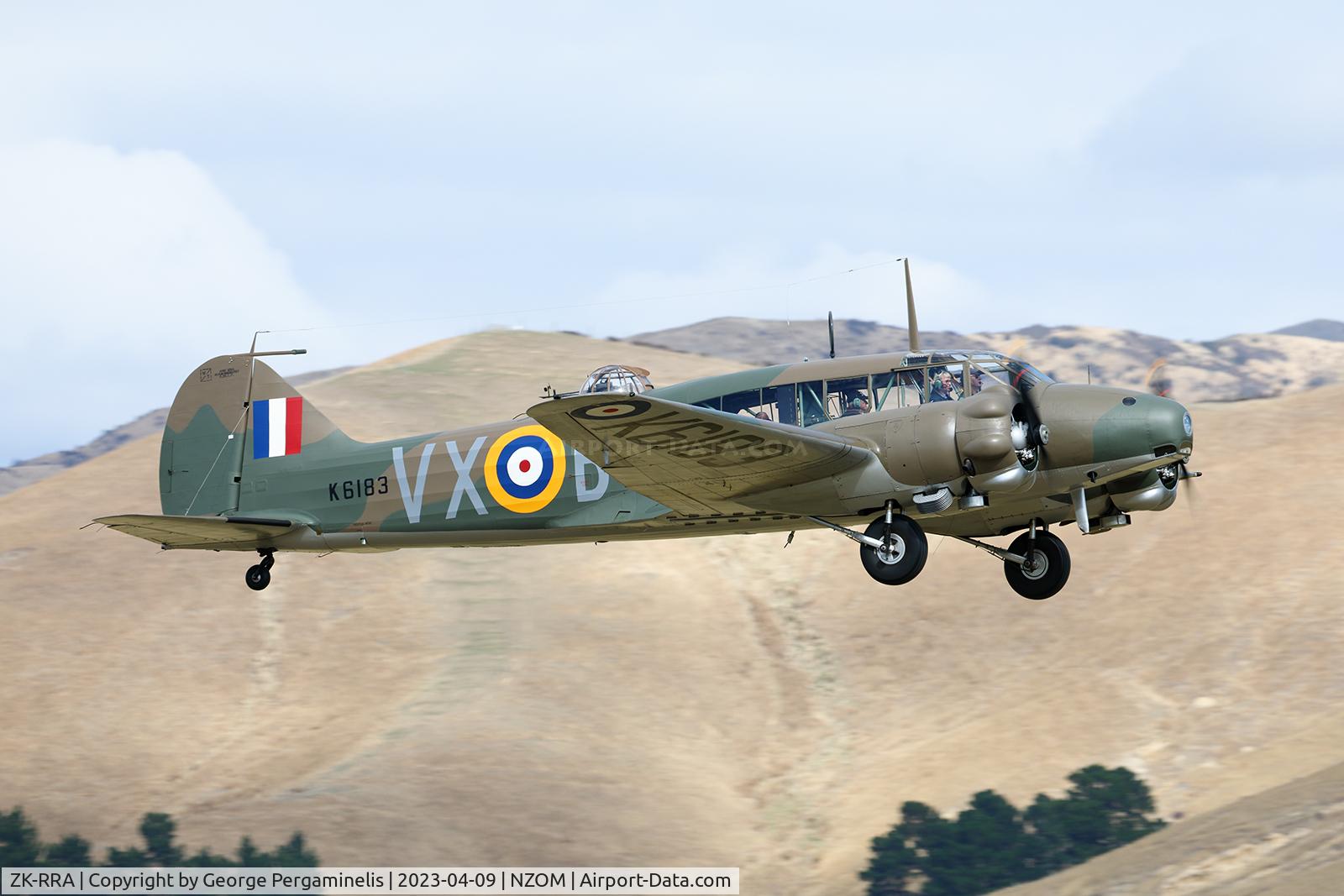 ZK-RRA, 1944 Avro 652A Anson 1 C/N Not found MH120, Classic Fighters Airshow 2023.