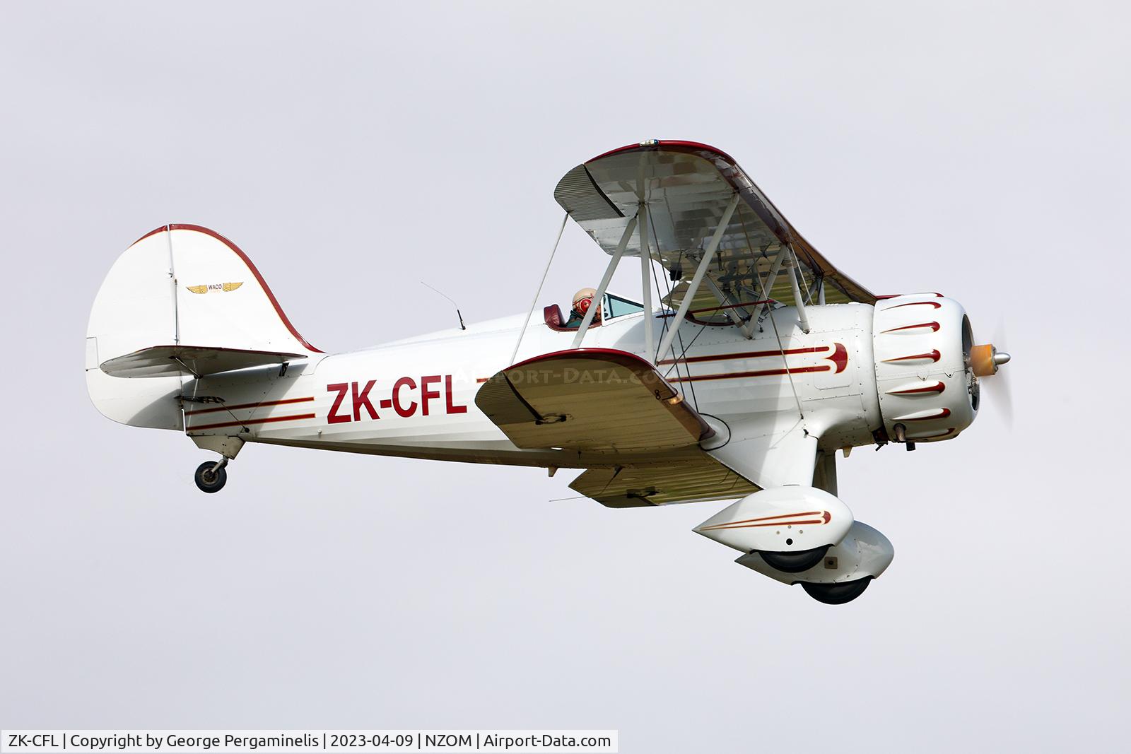 ZK-CFL, 1988 Classic Aircraft Corp WACO YMF C/N F5-019, Classic Fighters Airshow 2023.