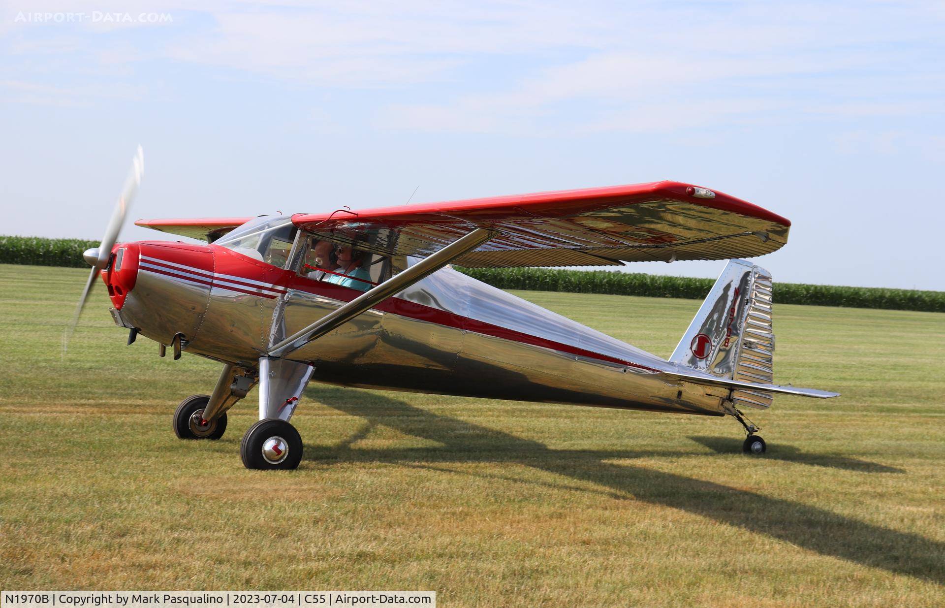 N1970B, 1948 Luscombe 8A C/N 6397, Luscombe 8A