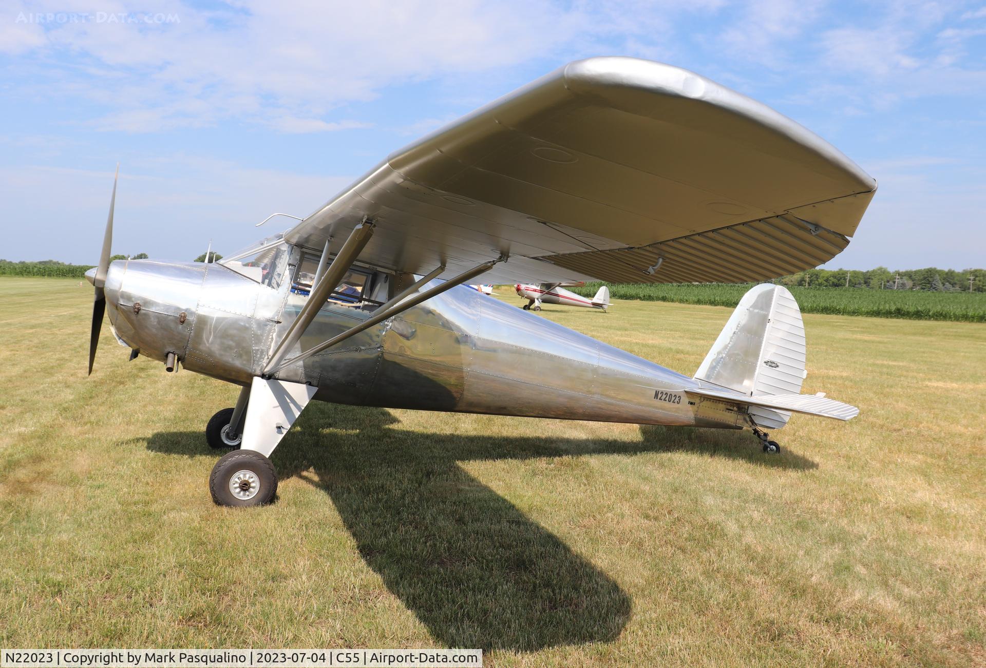 N22023, 1939 Luscombe 8A C/N 873, Luscombe 8A