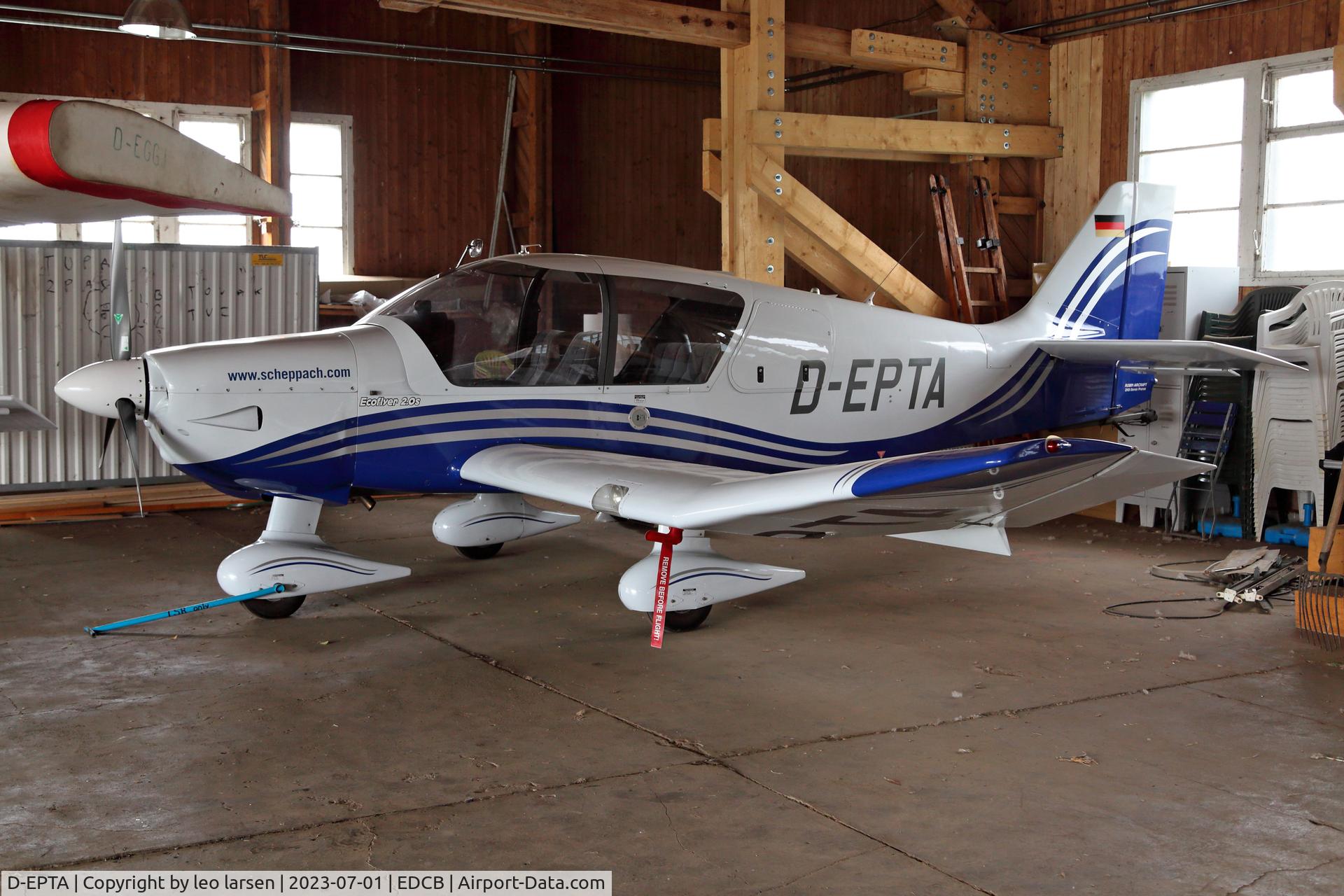 D-EPTA, 2010 Robin Aircraft DR 400/140B Dauphin C/N 2652, Ballenstedt 1.7.2023