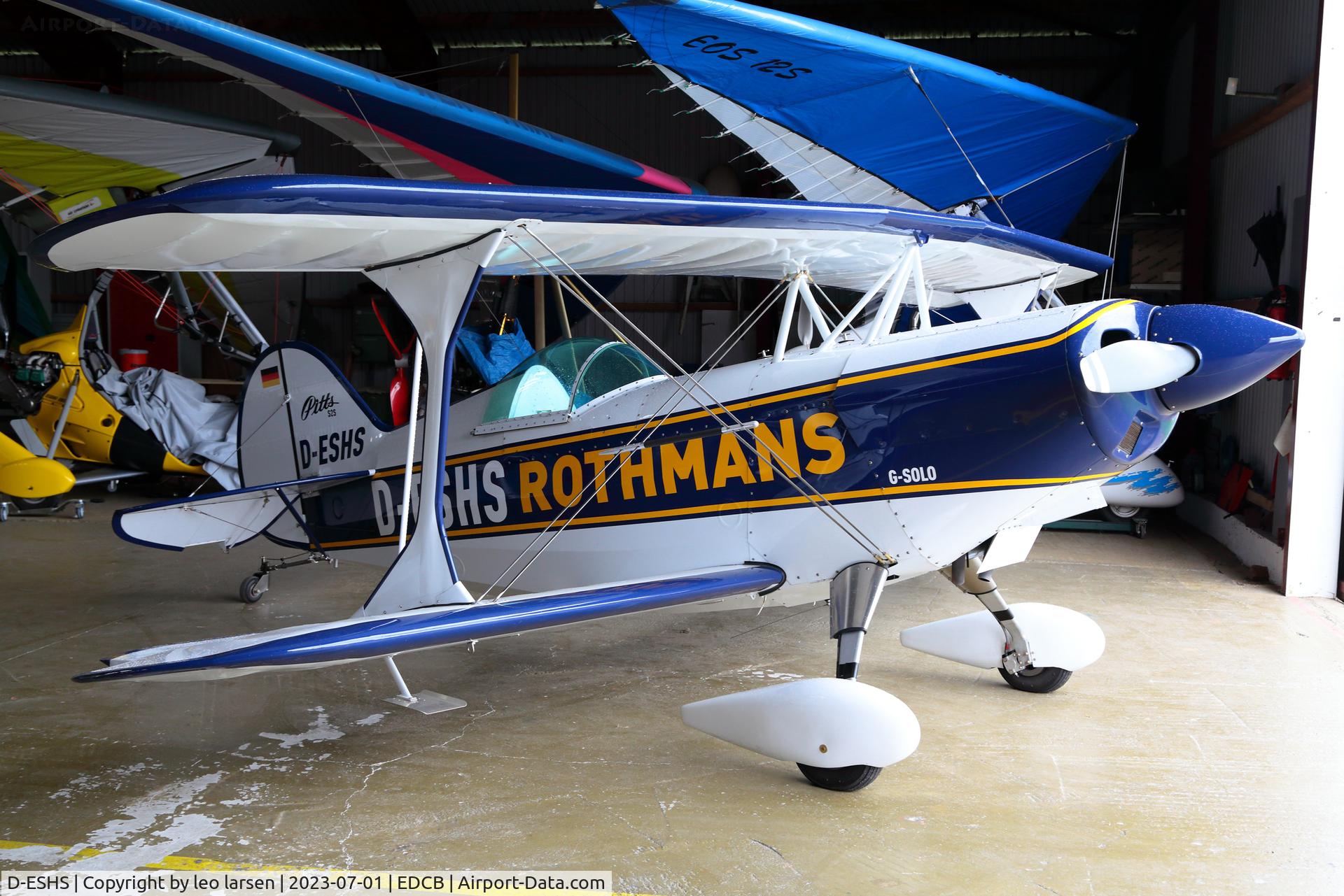 D-ESHS, Pitts Curtis Pitts S 2 S C/N AA/1/1980, Ballenstedt 1.7.2023