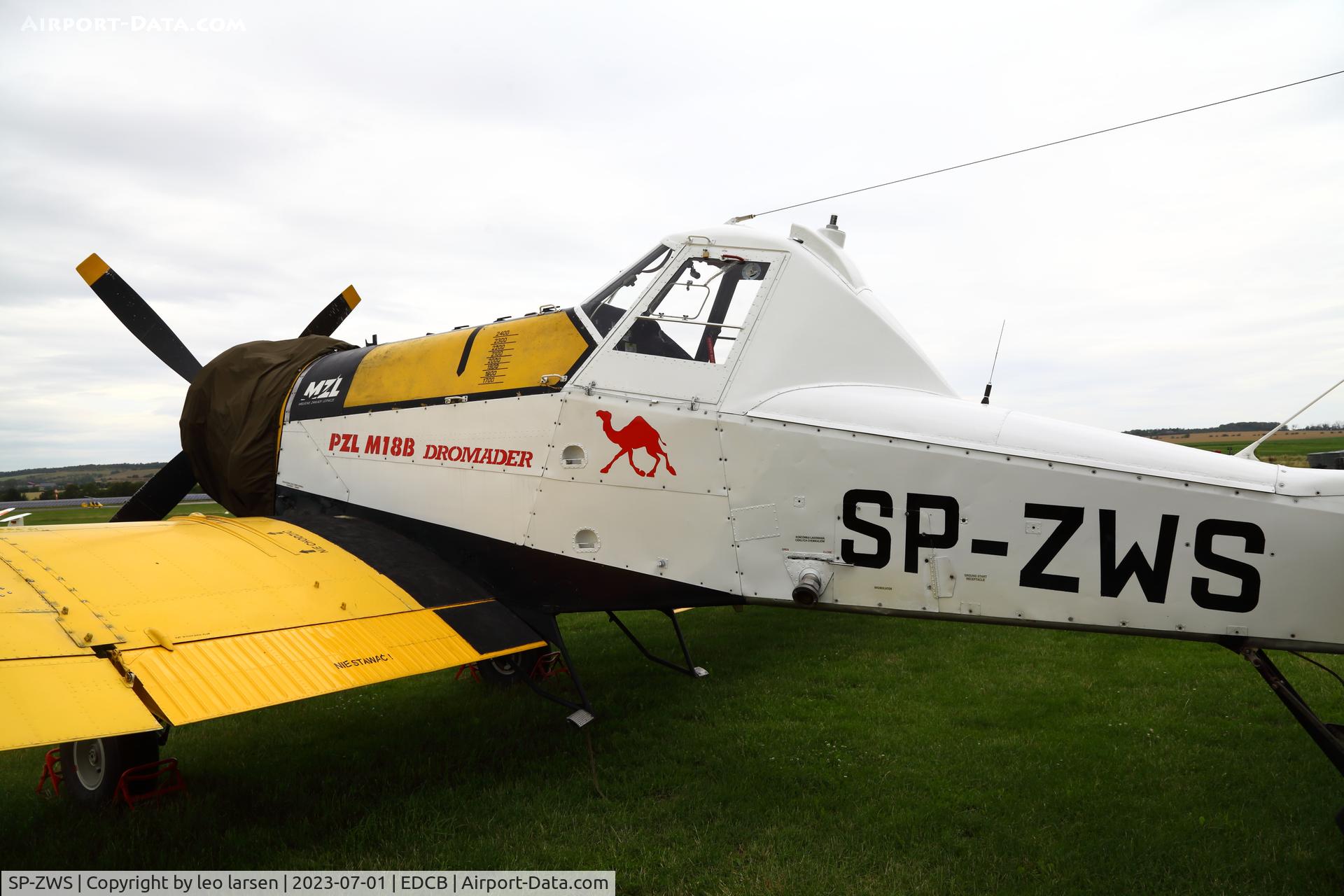SP-ZWS, PZL-Mielec M-18B Dromader C/N 1ZO10-21, Ballenstedt 1.7.2023