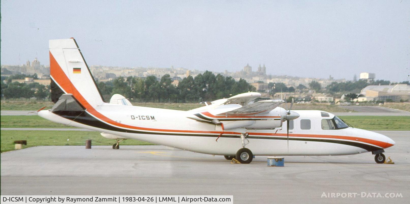 D-ICSM, 1977 Rockwell International 690B C/N 11449, Rockwell International 690B D-ICSM