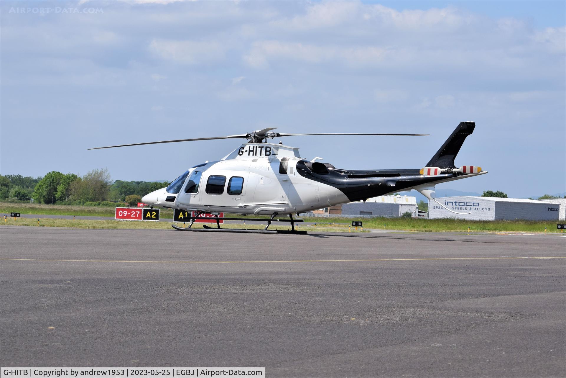 G-HITB, 2020 Leonardo A-109S Trekker C/N 22736, G-HITB at Gloucestershire Airport.