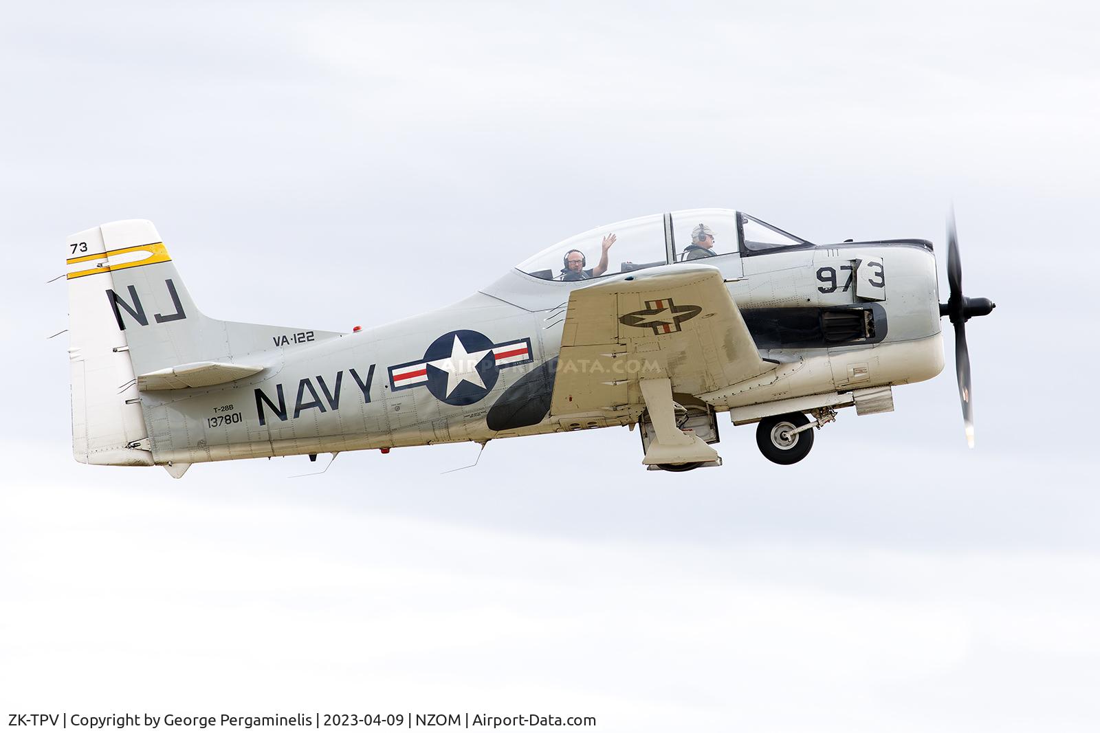 ZK-TPV, North American T-28B C/N 200-164, Classic Fighters Airshow 2023.