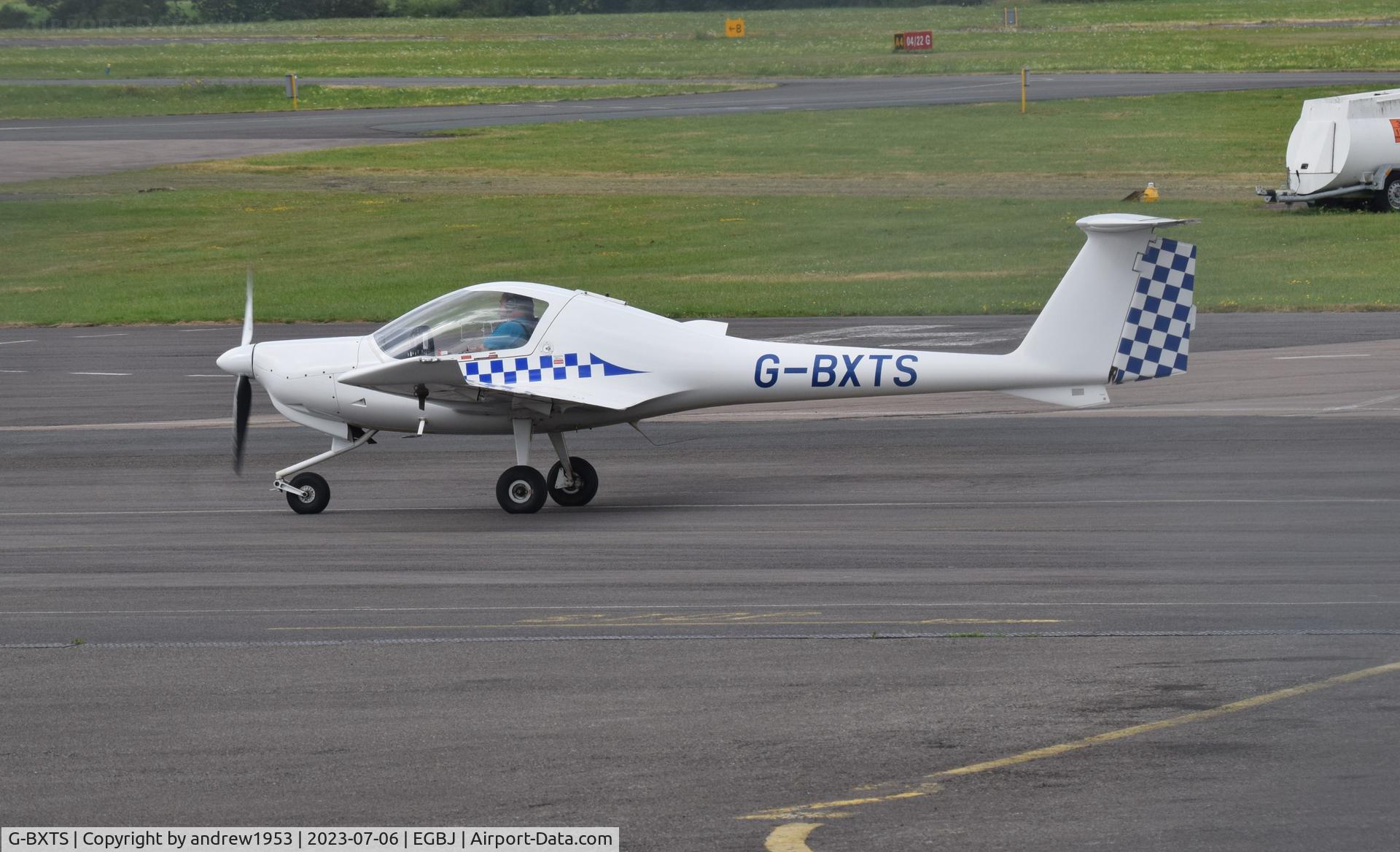 G-BXTS, 1997 Diamond DA-20A-1 Katana C/N 10308, G-BXTS at Gloucestershire Airport.